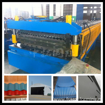 Roofing Sheet Corrugated Roll Forming Machine